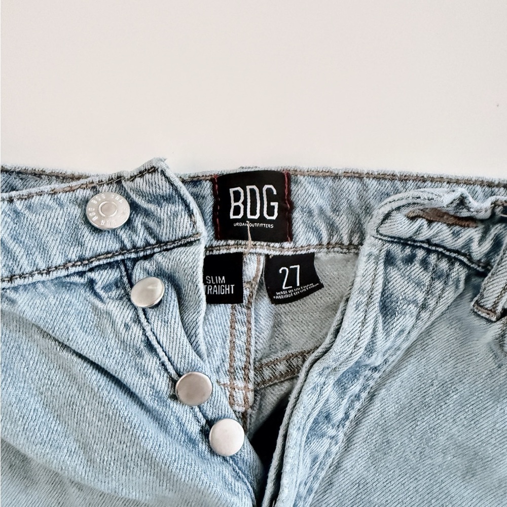 BDG Slim straight jeans